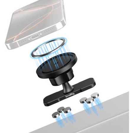 SmallRig 5460 - magnetyczne mocowanie do smartfona MagSafe, obustronny magnes do montażu na powierzchniach
